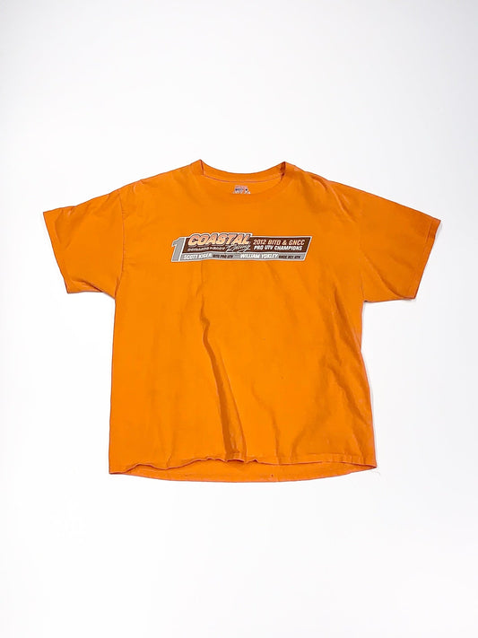 Vintage Coastal Nascar Tee Orange