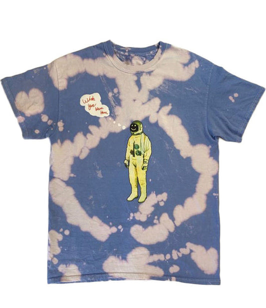 Travis Scott Astroworld Tour Astronaut Tee Tie Dye