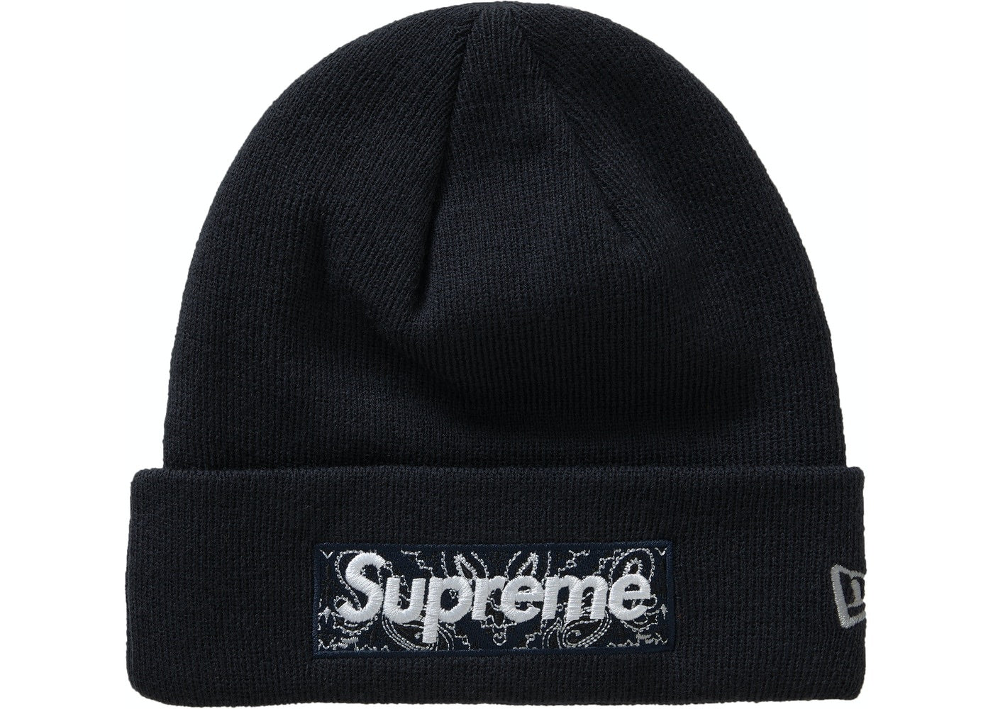 Supreme New Era Box Logo Beanie (FW19) Black