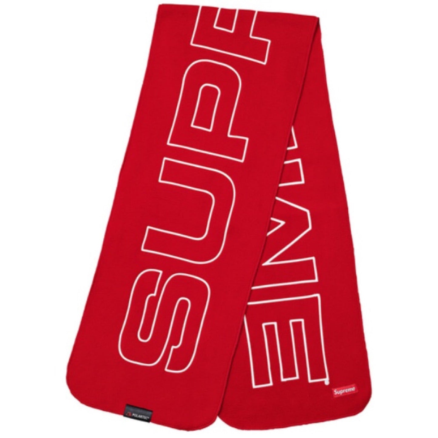 Supreme Polortec Scarf (Red)