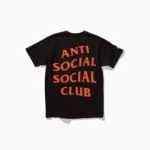 Anti Social Social Club Logo Tee (orange)
