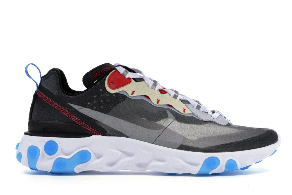 Nike React Element 87 Dark Grey Photo Blue