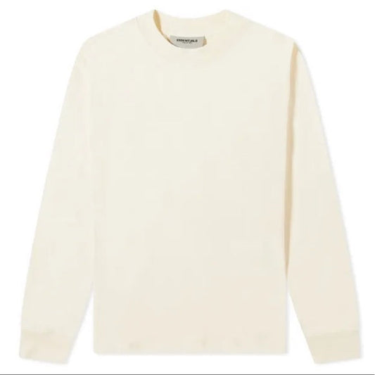 FEAR OF GOD ESSENTIALS Long Sleeve T-shirt Cream/Buttercream