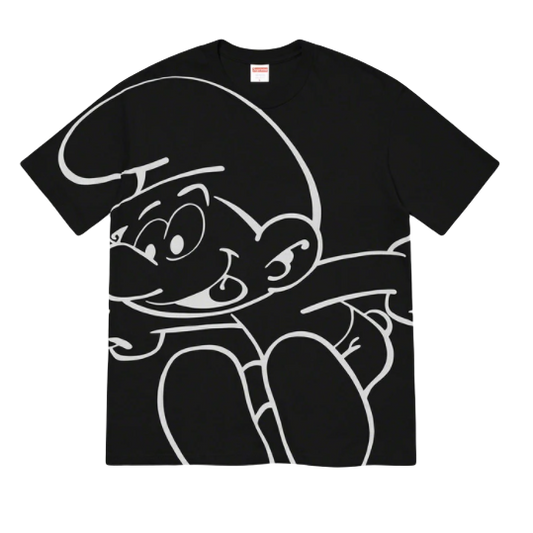 Supreme Smurfs Tee Black