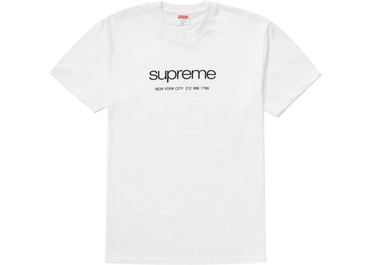 Supreme Shop Tee White