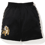 BAPE Tiger Jersey Wide Shorts Black