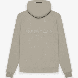 FEAR OF GOD ESSENTIALS Pull-Over Hoodie (SS21) Moss/Goat