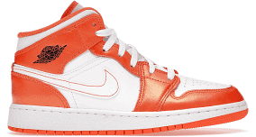 Jordan 1 Mid Metallic Orange (GS)