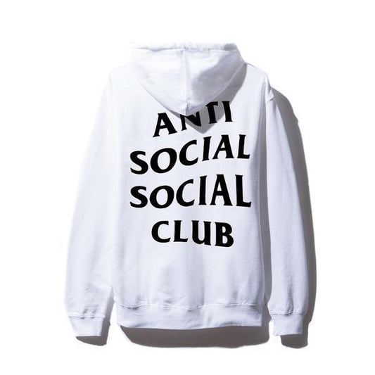 Anti Social Social Club Logo White Hoodie