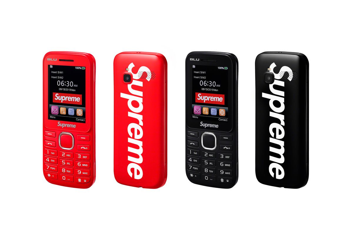 Supreme Blu Burner Phone