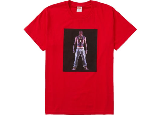Supreme Tupac Hologram Tee Red